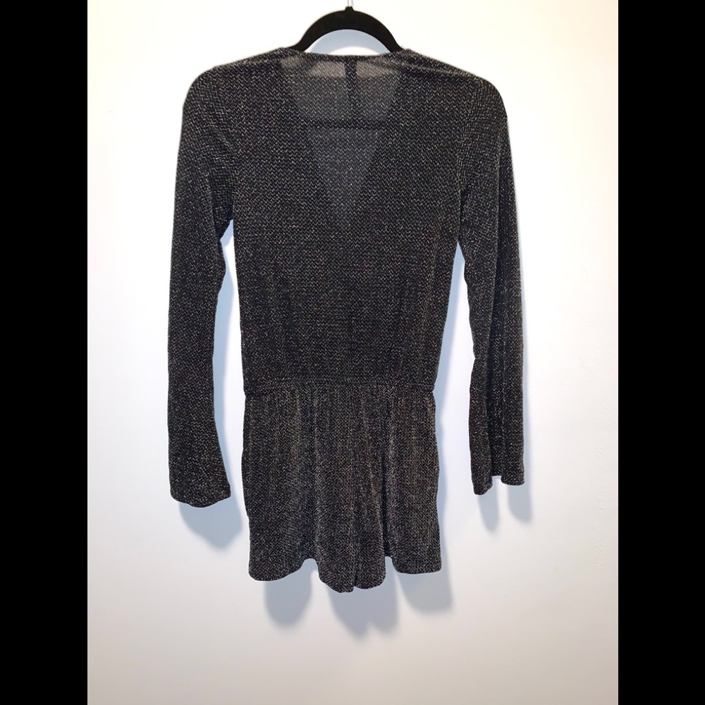 Design Lab Metallic Romper (Size XS) - Picture 5 of 6